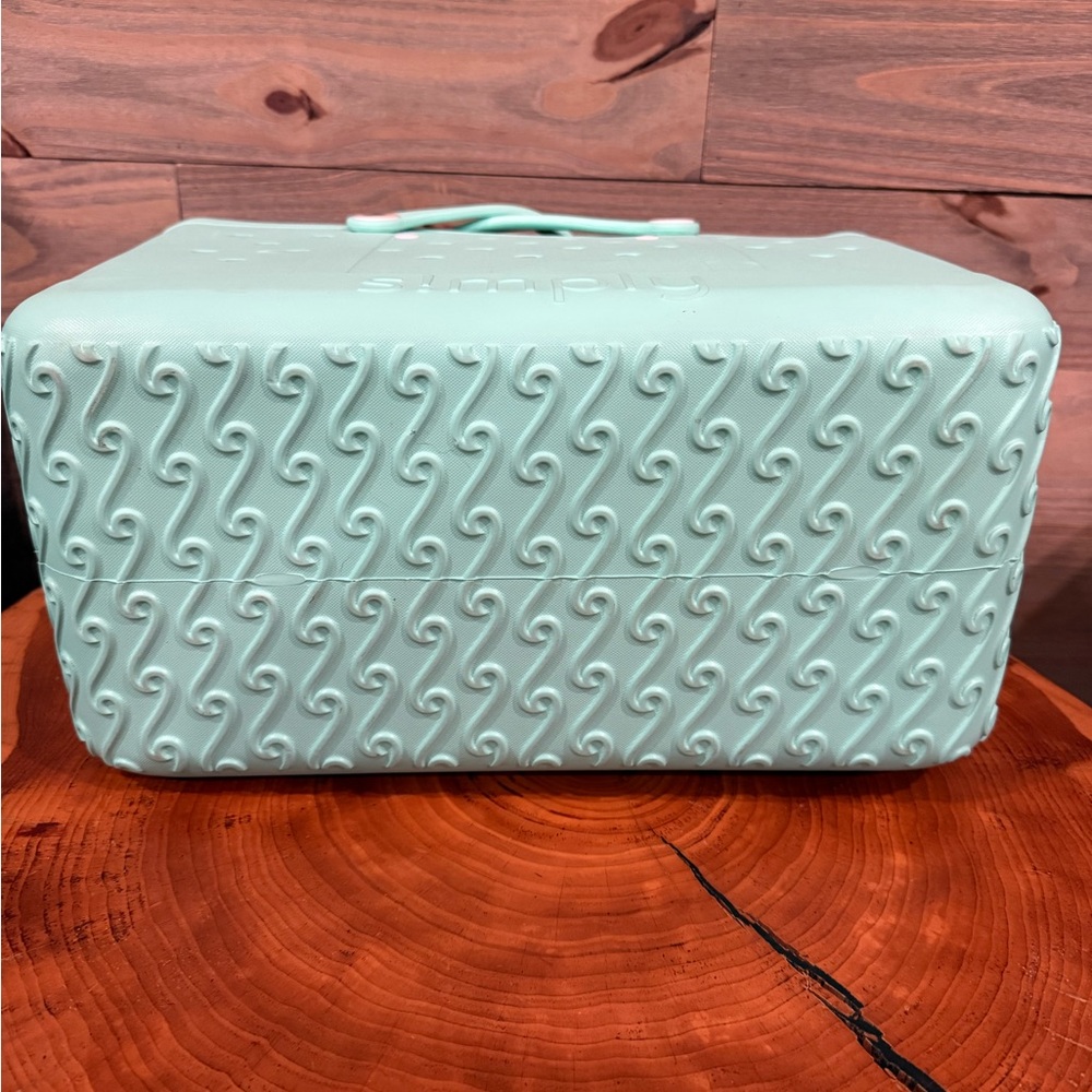 Simply Southern Mint Green Tote Bag with Cooler(large size tote) - Picture 7 of 10